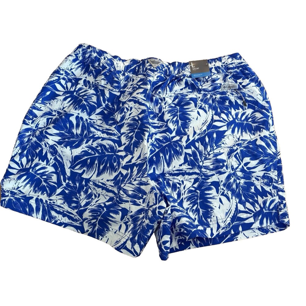 Columbia PFG Performance Shorts Womens XL 5" Inseam Fishing Boarding Boating New - Picture 2 of 13